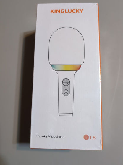 Wireless Bluetooth Karaoke Microphone for Ages 3 to 12+ (Blue)