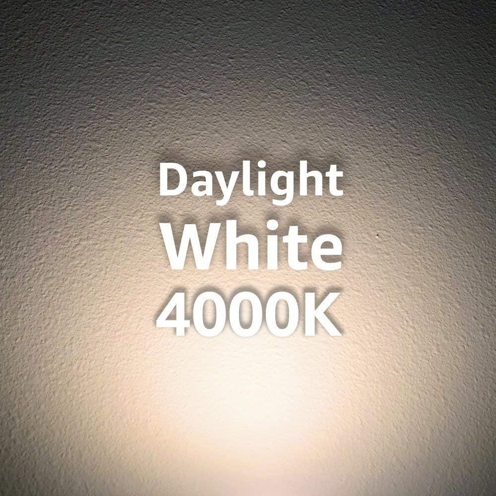 Euri Lighting LED A19 Bulb 4000K 8W 800lm 4 Pack