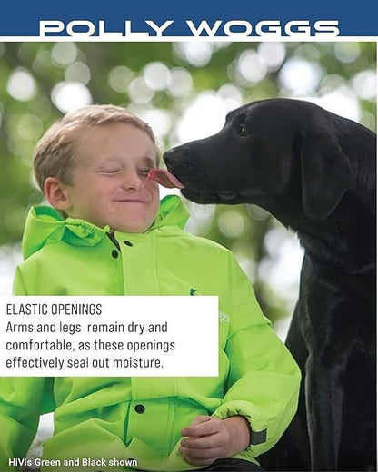 FROGG TOGGS Youth Polly Woggs Waterproof Rain Suit – Small Jacket & Pants