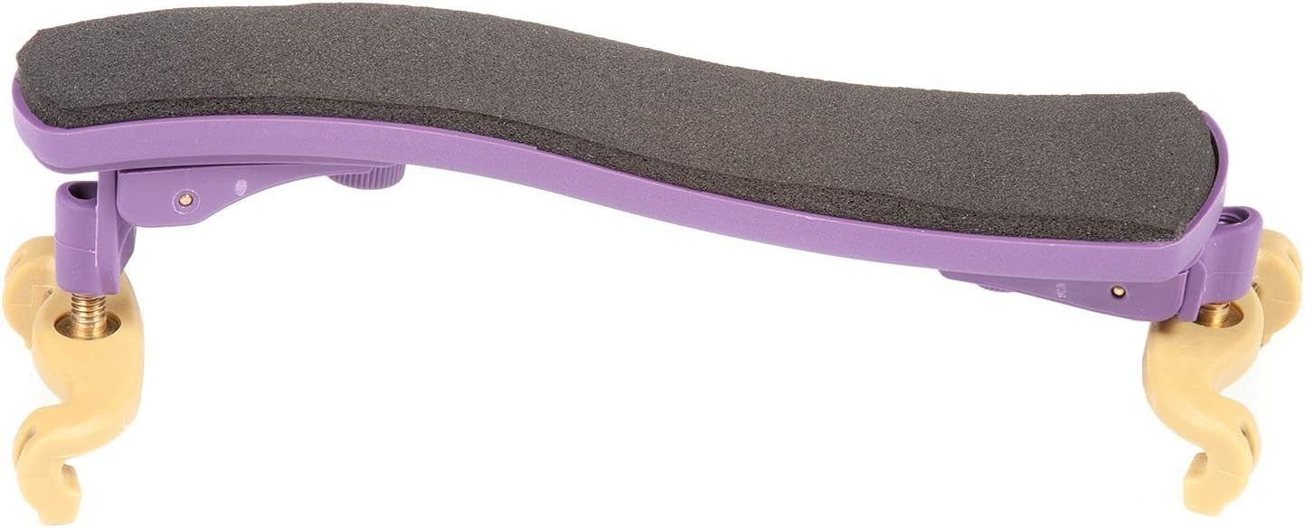 Kun Collapsible Mini Violin Shoulder Rest 1/16–1/4 Size – Purple – Open Box