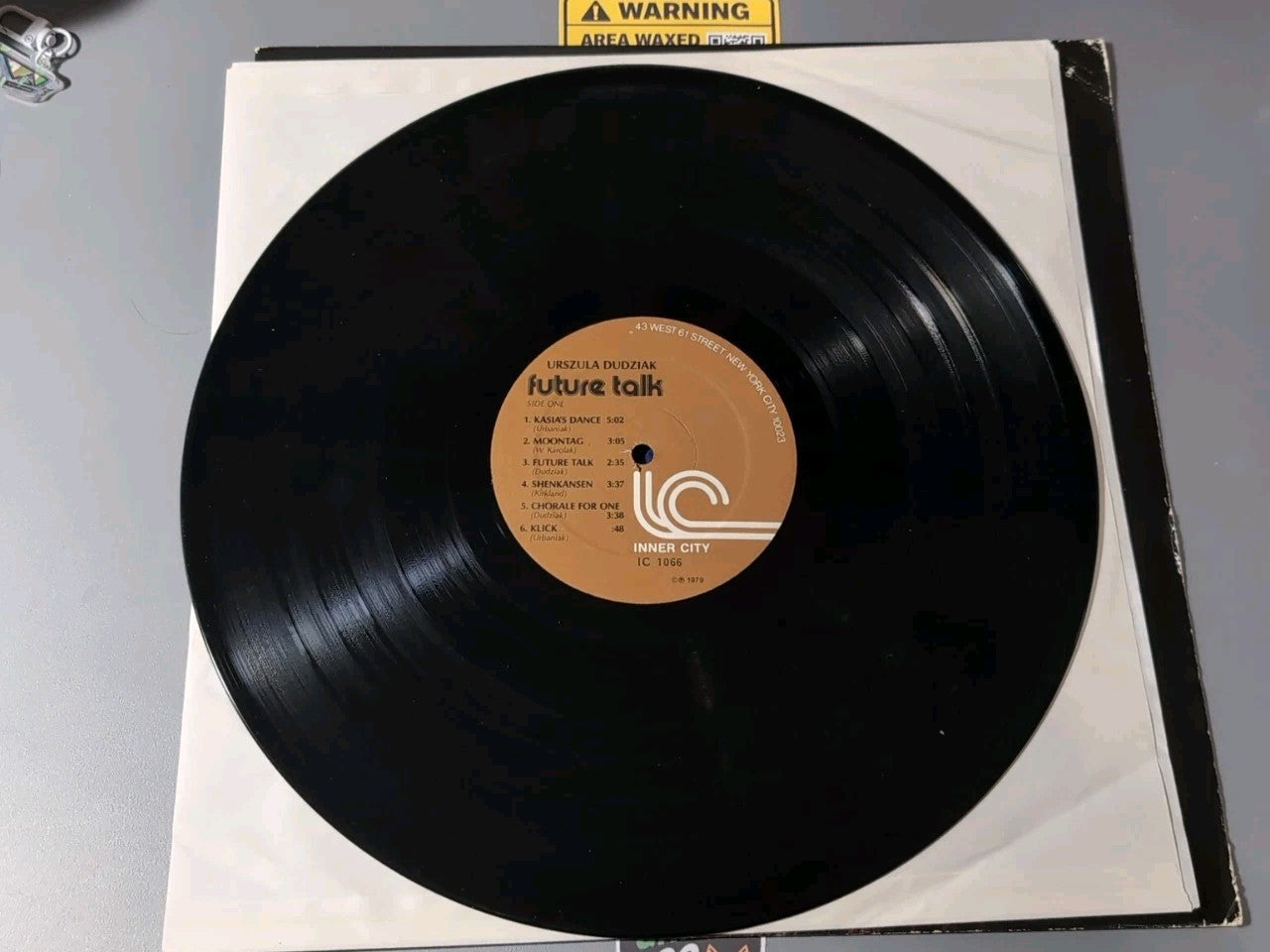 Urszula Dudziak Future Talk LP Vinyl Record Inner City 1066 Jazz Fusion