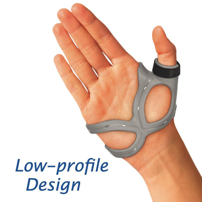 Actimove Rhizo Forte Thumb Orthosis Small Right Hand Black Brace Arthritis Suppo