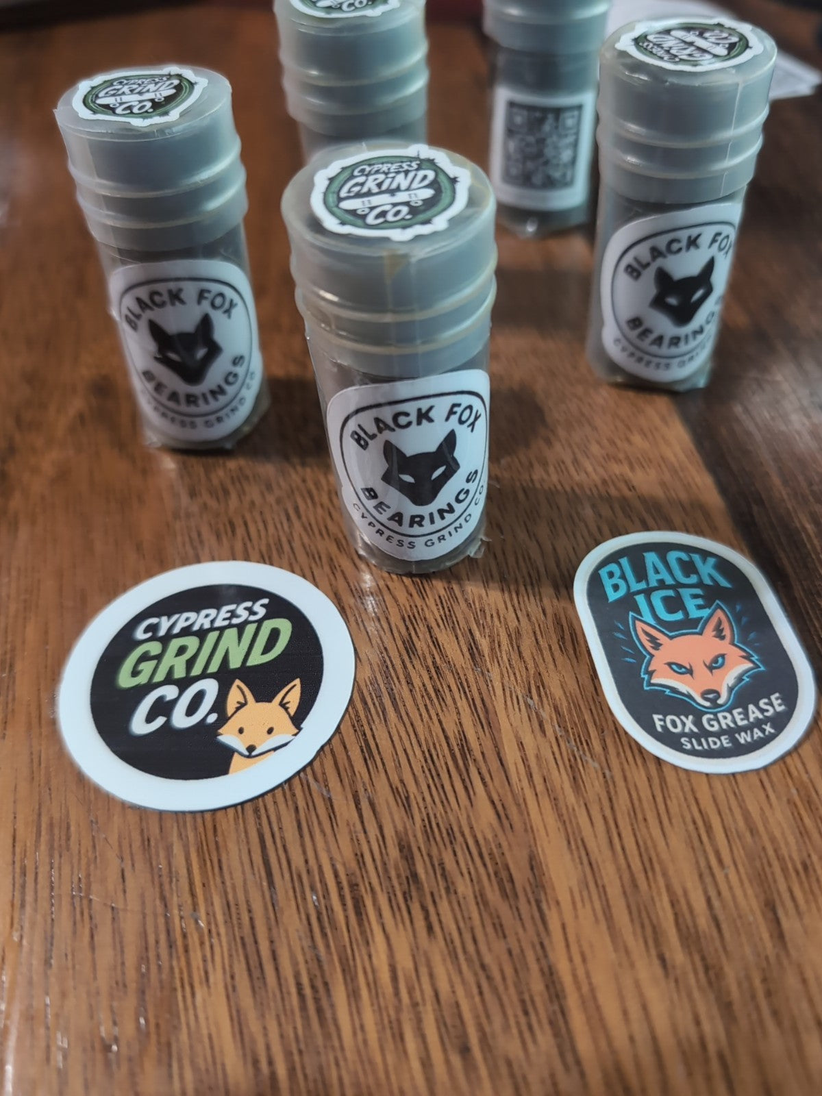 Black Fox Skateboard Bearings | ABEC 5 by Cypress Grind Co. - New - Black