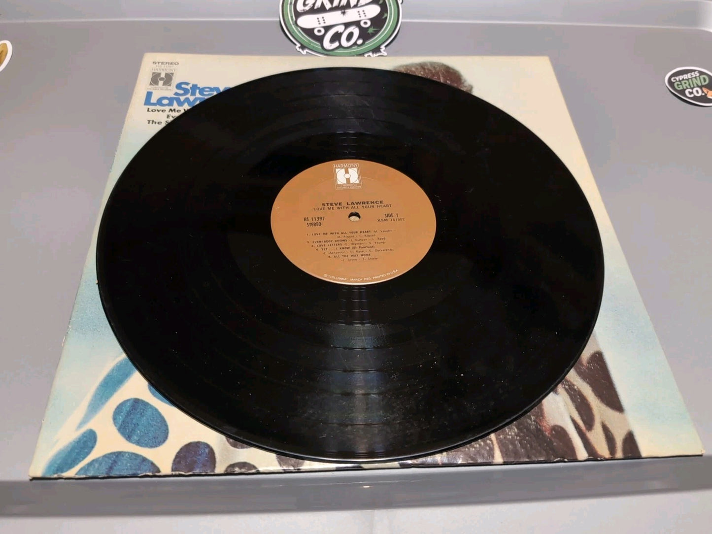 Steve Lawrence: Love Me With All Your Heart LP Canada Harmony HS 11397(Vintage V