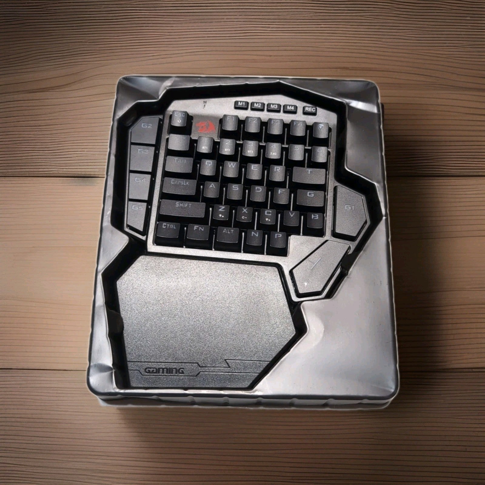 Redragon K585 DITI One-Handed RGB Mechanical Gaming Keyboard Rechargeable Blue
