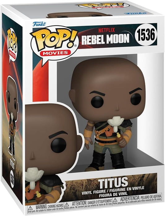 Funko POP! Movies: Rebel Moon - Netflix - Titus #1536 -Collectable, Gift NEW