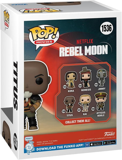 Funko POP! Movies: Rebel Moon - Netflix - Titus #1536 -Collectable, Gift NEW