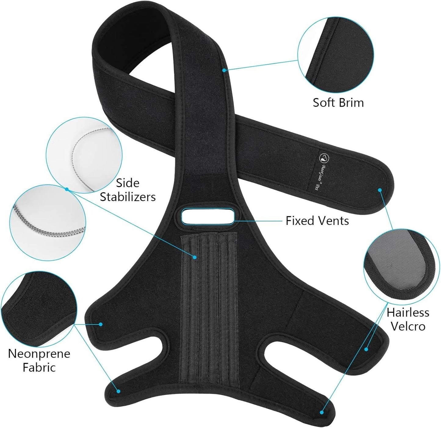 Knee Brace for Dogs ACL w/ Side Stabilizers,Knee  Dislocation, Arthritis (XXL)
