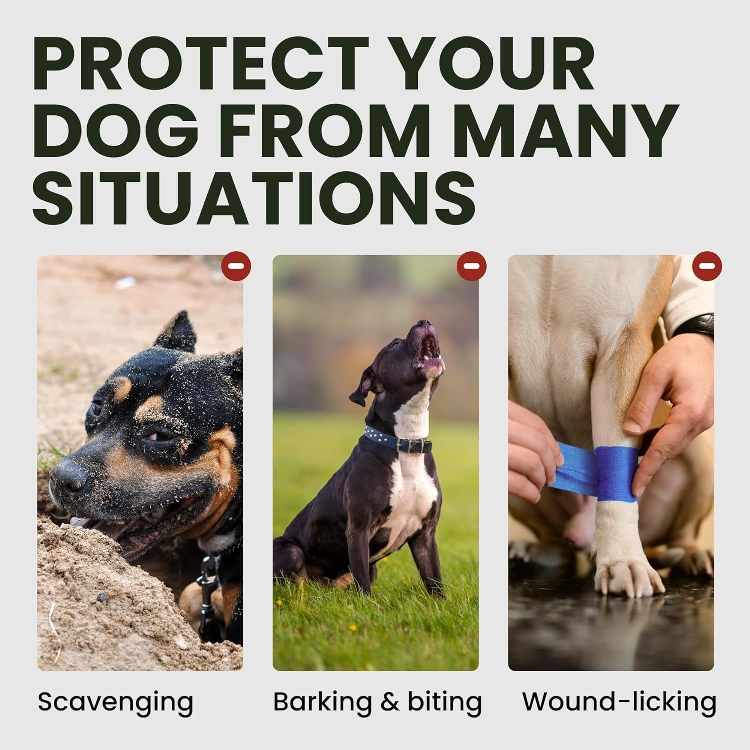 BRONZEDOG Wire Basket Dog Muzzle Size 4 Pitbull Amstaff Steel Leather Adjustable