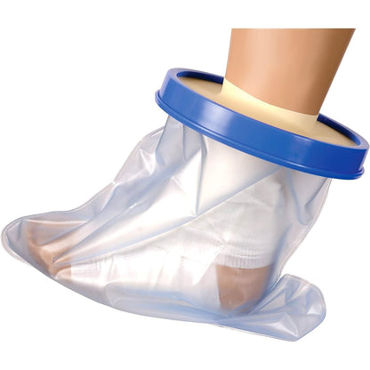 DMI Waterproof Reusable Cast Cover, Fits Up To Size 13 Adult Foot, Wound Barrier