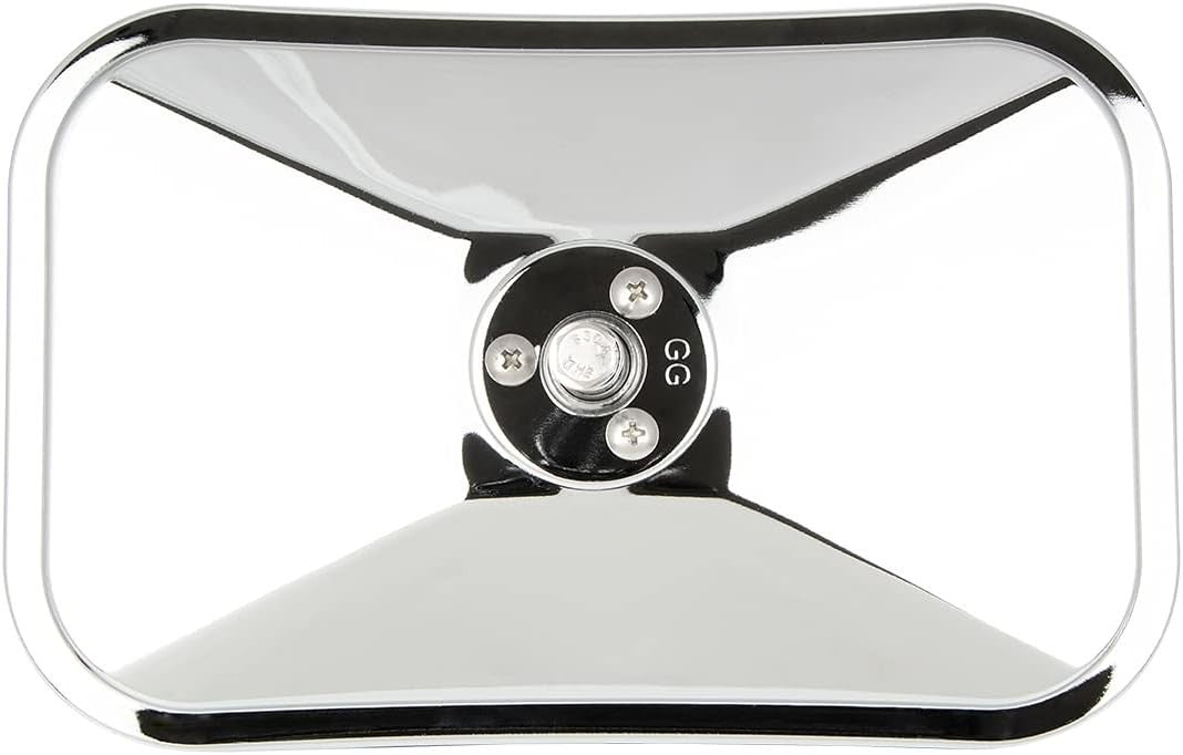  33085 Chrome Center Mount 5-1/2 X 8-1/2 inches Chrome plated Flat Mirror