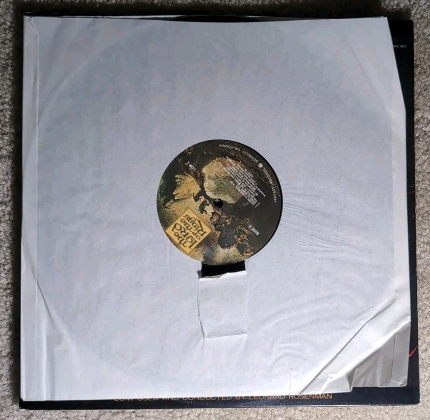 1978 Lord Of The Rings Motion Picture Soundtrack Two Record Vinyl Set LOR-1