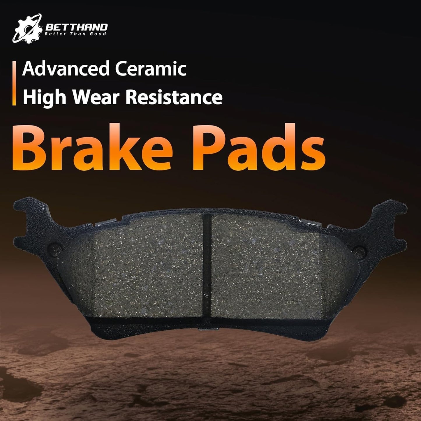 7-Lug Rear Brake Rotors & Pads Kit Geomet Drilled Slotted for 12–14 Ford F-150