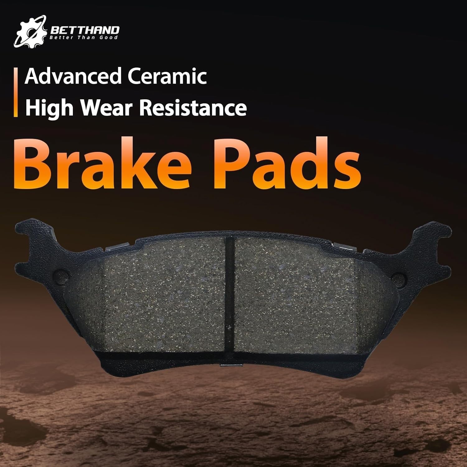 7-Lug Rear Brake Rotors & Pads Kit Geomet Drilled Slotted for 12–14 Ford F-150