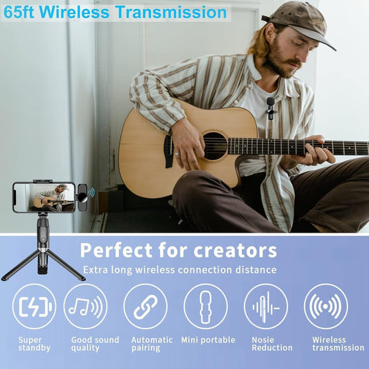 Wireless Lavalier Microphone For Android Phone
