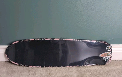 Aluminati Flush Floral 28" Aluminum Cruiser Deck – Made in USA + Free Wax