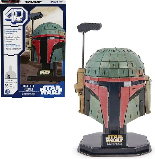 4D BUILD - Star Wars Boba Fett Model Kit Puzzle 93pc - Child Game 12+ - New