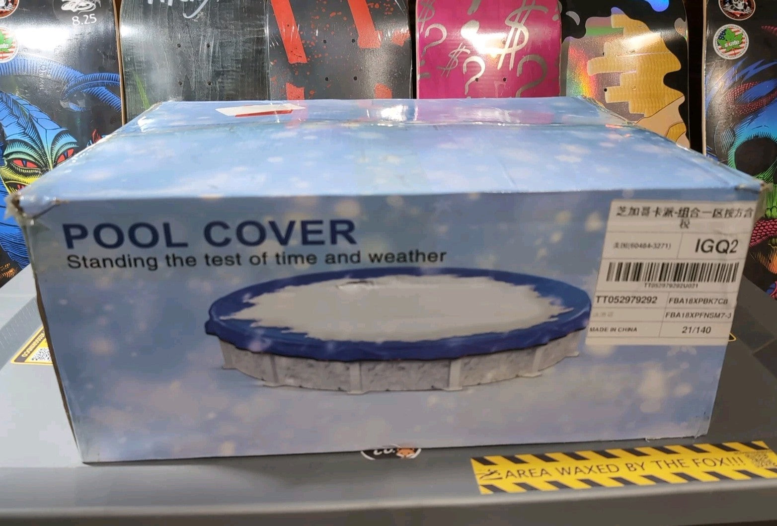 21ft Round Winter Pool Cover 500D Extra Thick Above Ground w Winch Cable