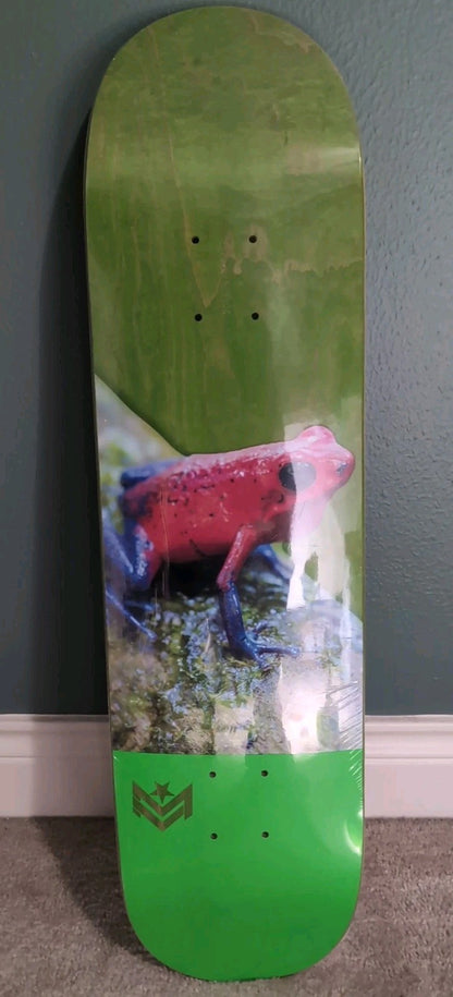Mini Logo Poison Tree Frog 8" Skateboard Deck 242 K20 – Free Wax + Grip