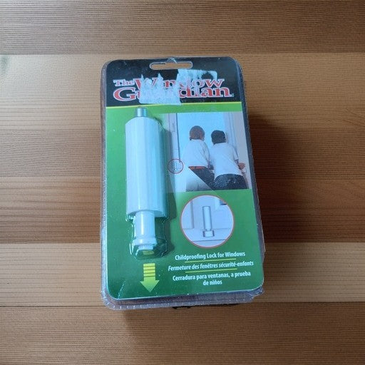 The Window Guardian Window Lock Push Button Keyed TG01-W - Kit