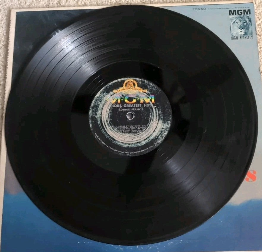 Connie Francis - More Greatest Hits [vinyl - 12"] 1961 MGM E3942