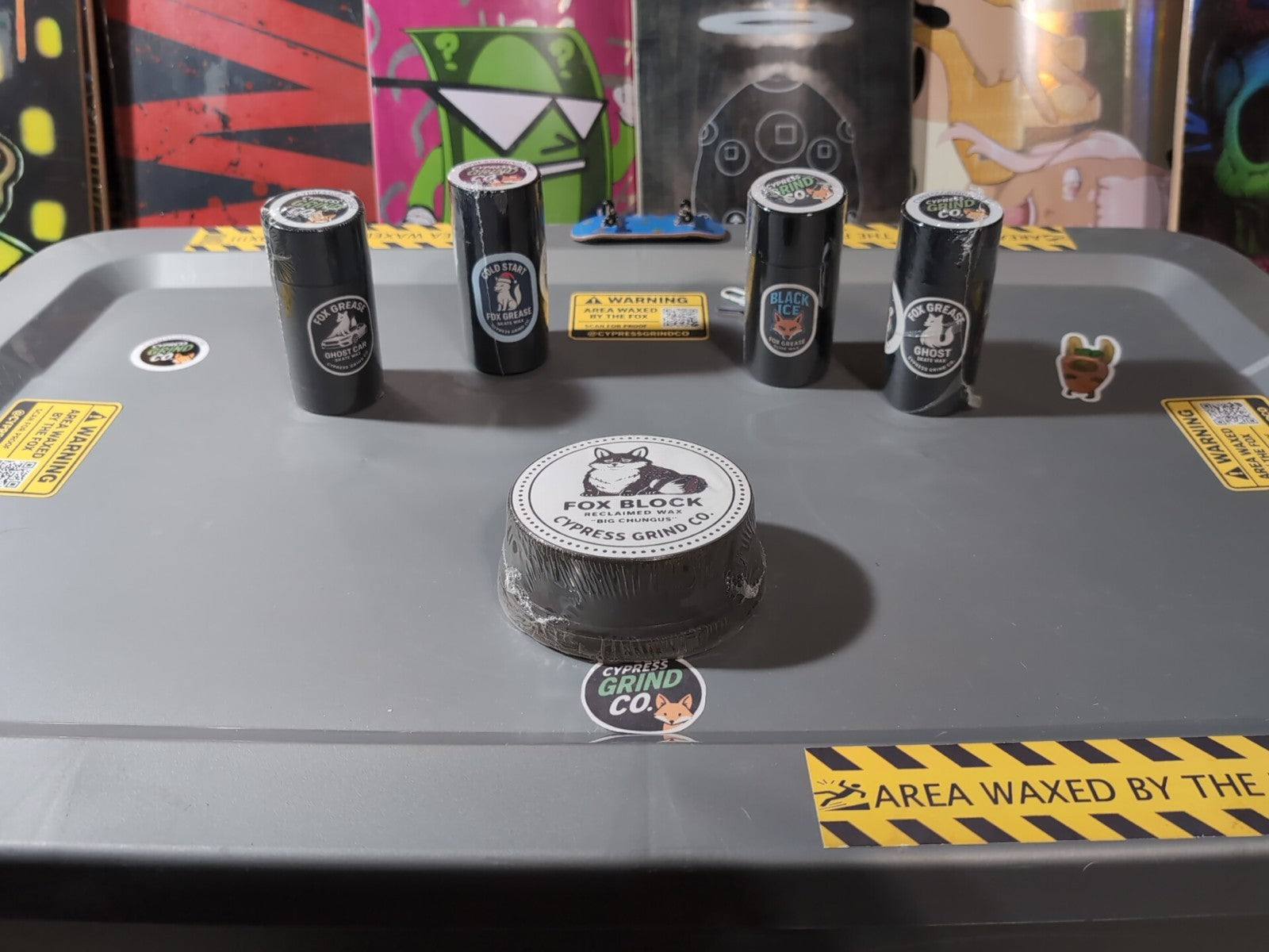 FOX BLOCK “BIG CHUNGUS” – Reclaimed Skate Wax | 289g