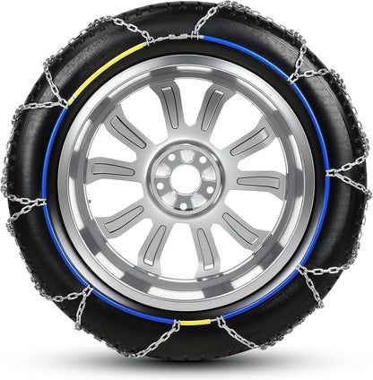 Auto-Trac Snow Tire Chains HKN160 | Auto-Adjusting | SUV & Truck | Set of 2