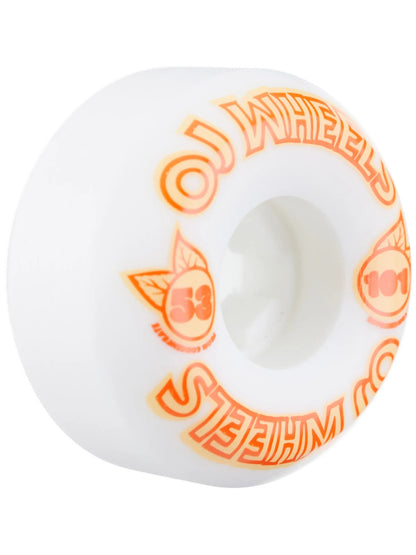 OJ Wheels 53mm 101a From Concentrate Hardline Skateboard Wheels Brand New Orange