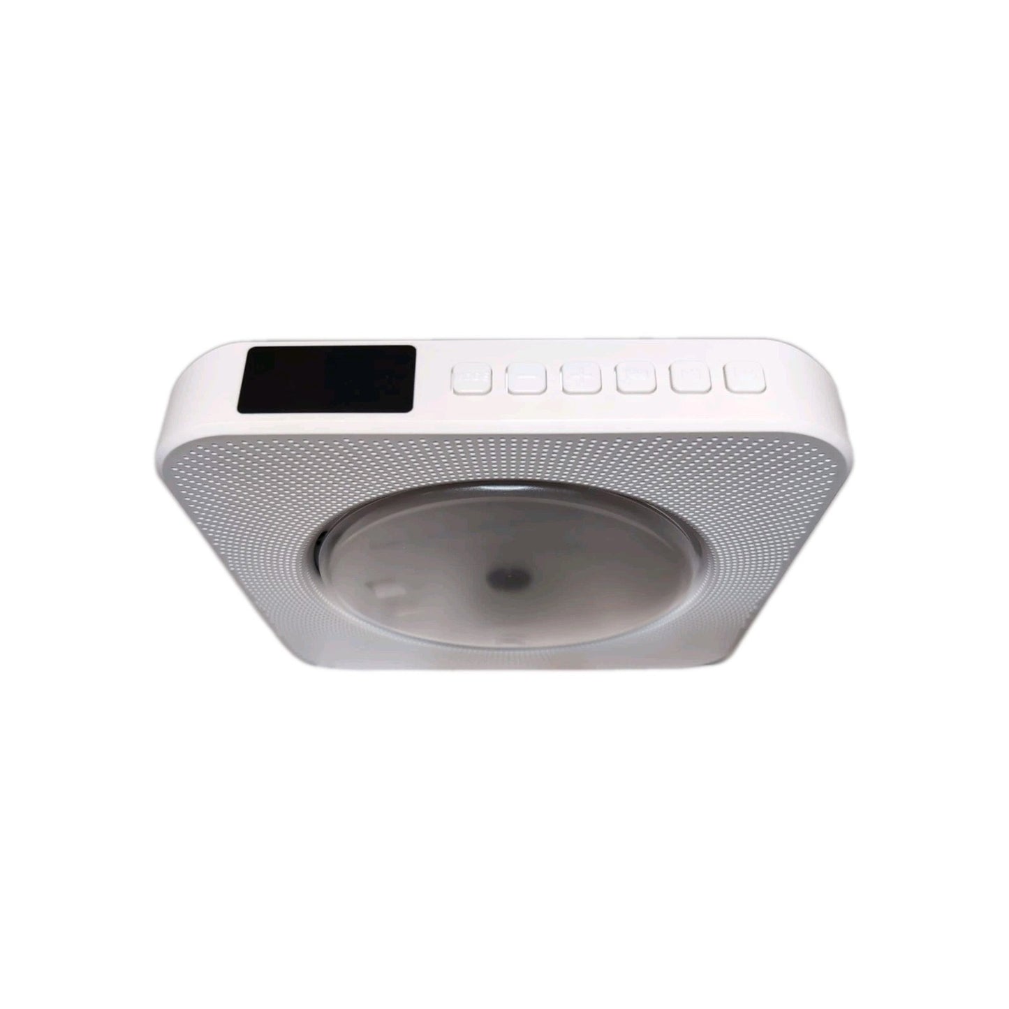 CD Player Portable Bluetooth Desktop for Home - FM Radio/USB/AUX - White - New