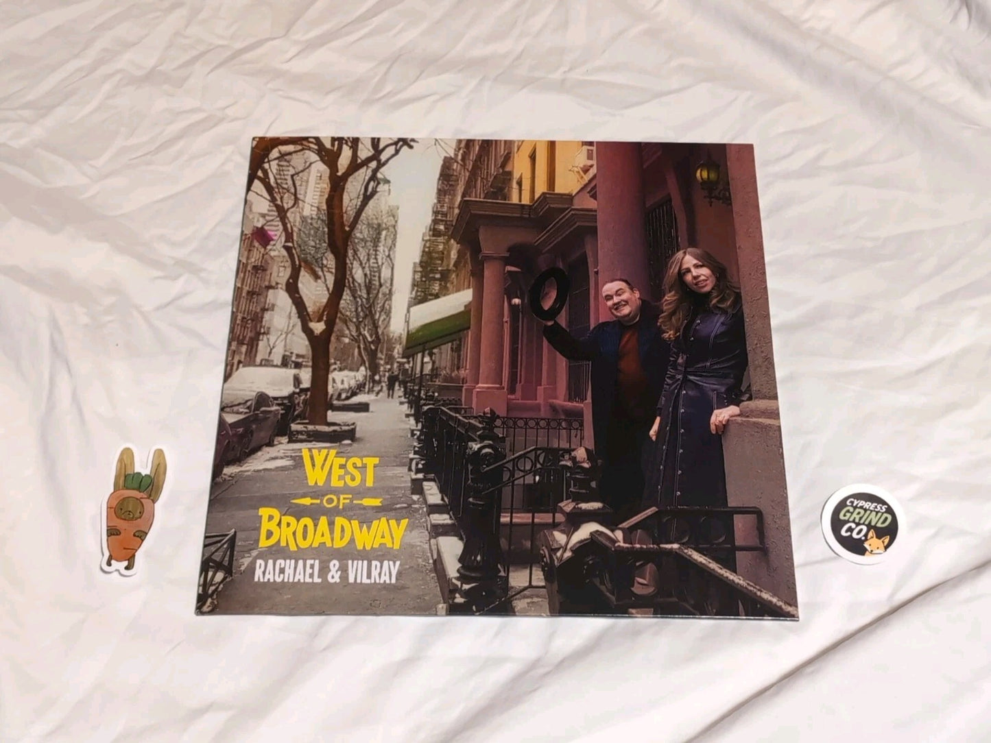 RACHAEL & VILRAY WEST OF BROADWAY NEW LP