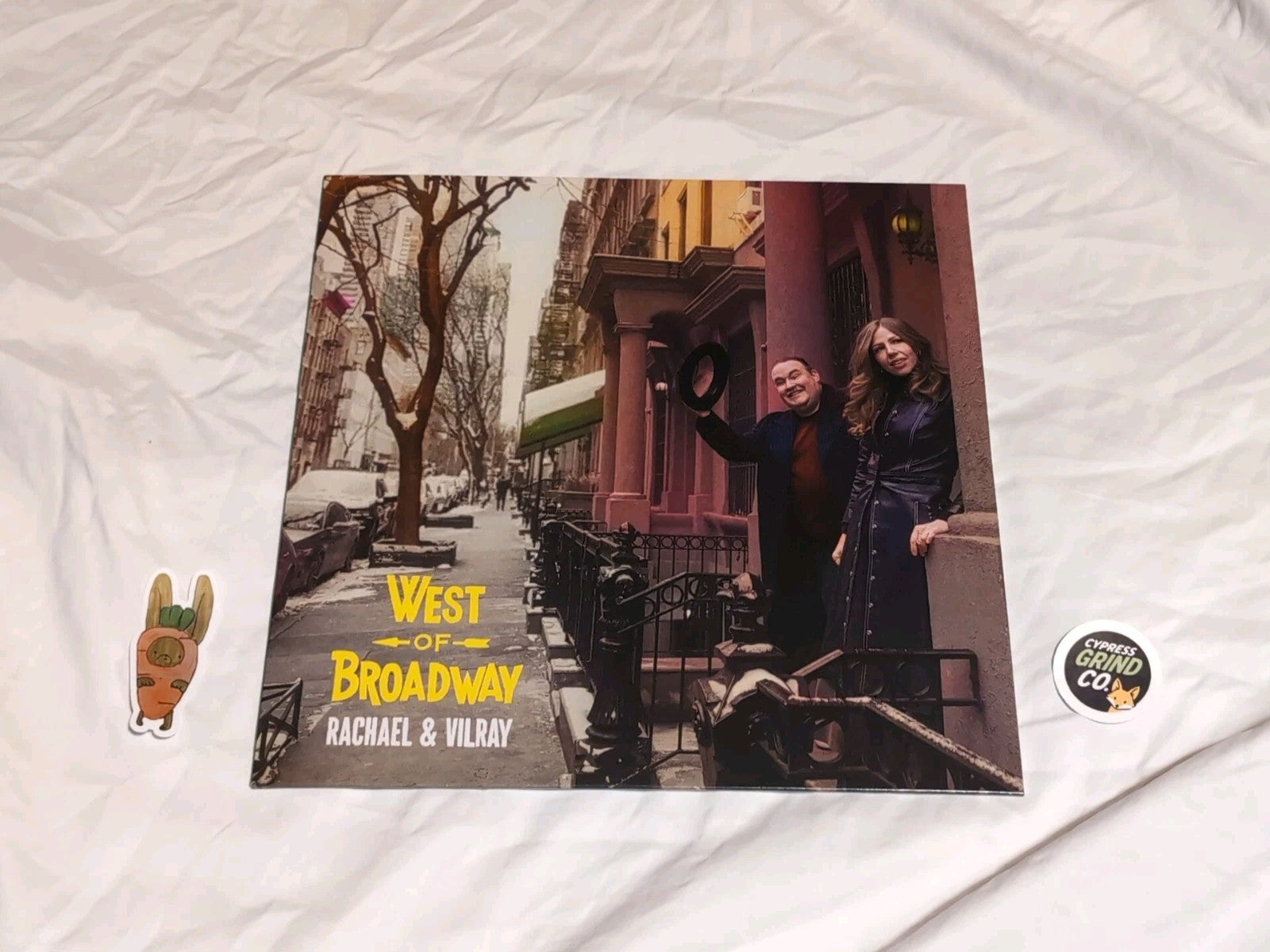 RACHAEL & VILRAY WEST OF BROADWAY NEW LP