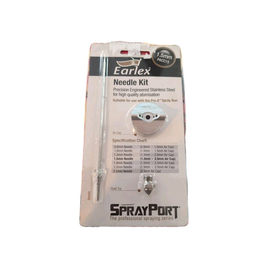 Earlex 0PACC15 1.5mm Needle with Fluid Tip and Nozzle