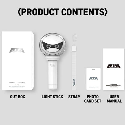 P1Harmony Lightstick Ver 2 Official Sayzer P1H Light Stick with Photocards