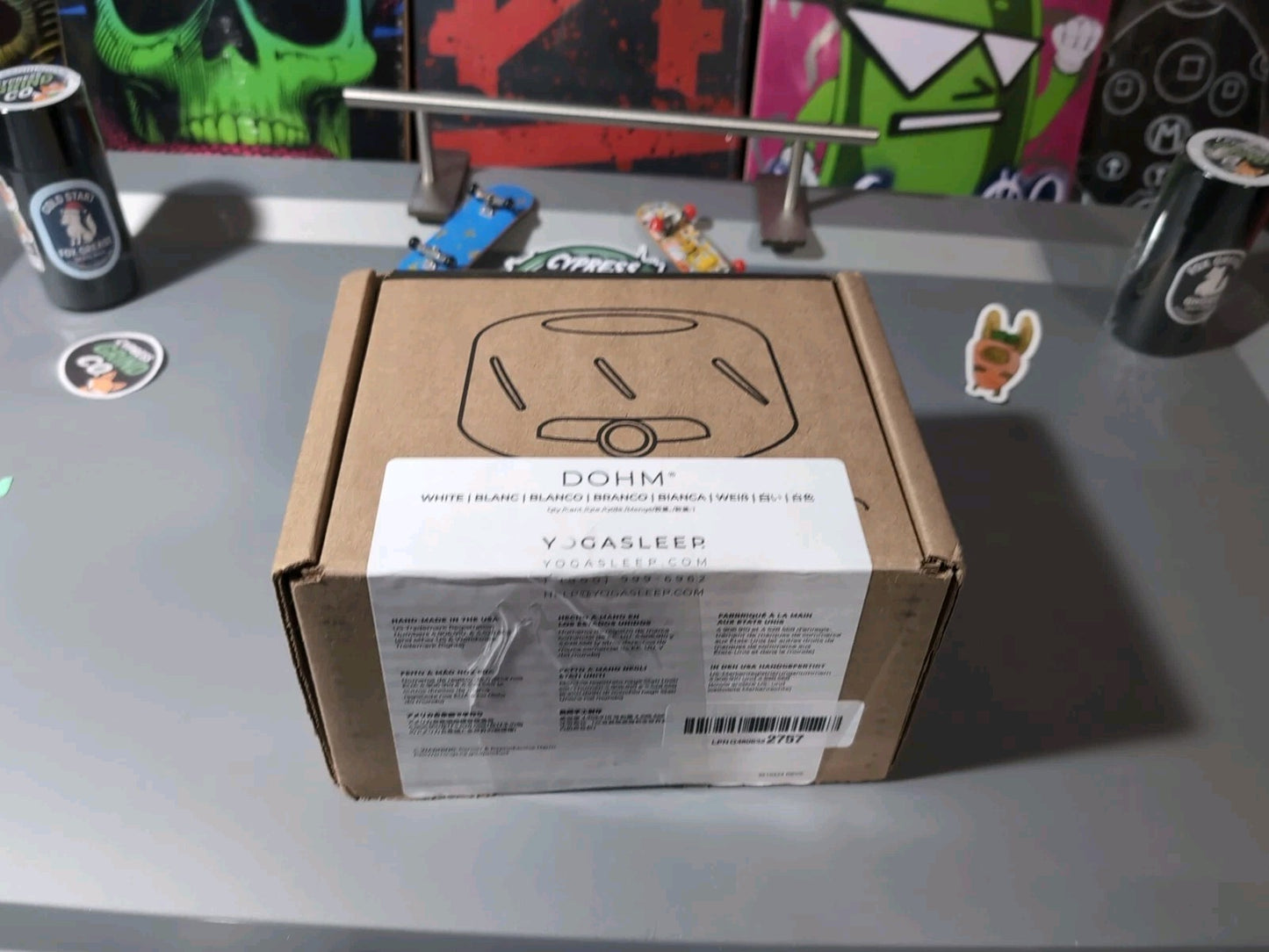 Yogasleep Dohm White Noise Machine White/Gray Original Fan Sound Sleep Aid