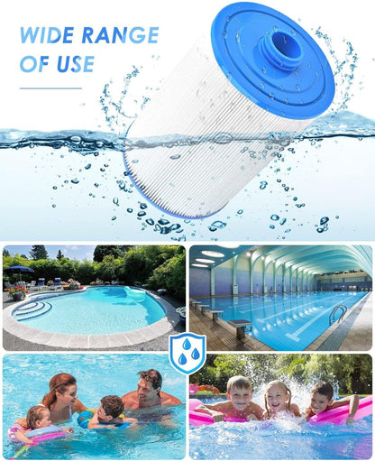 PACETAP 1.5" SAE Thread Spa Filter 2 Pack Fits PWW50P3 FC-0359 6CH-940