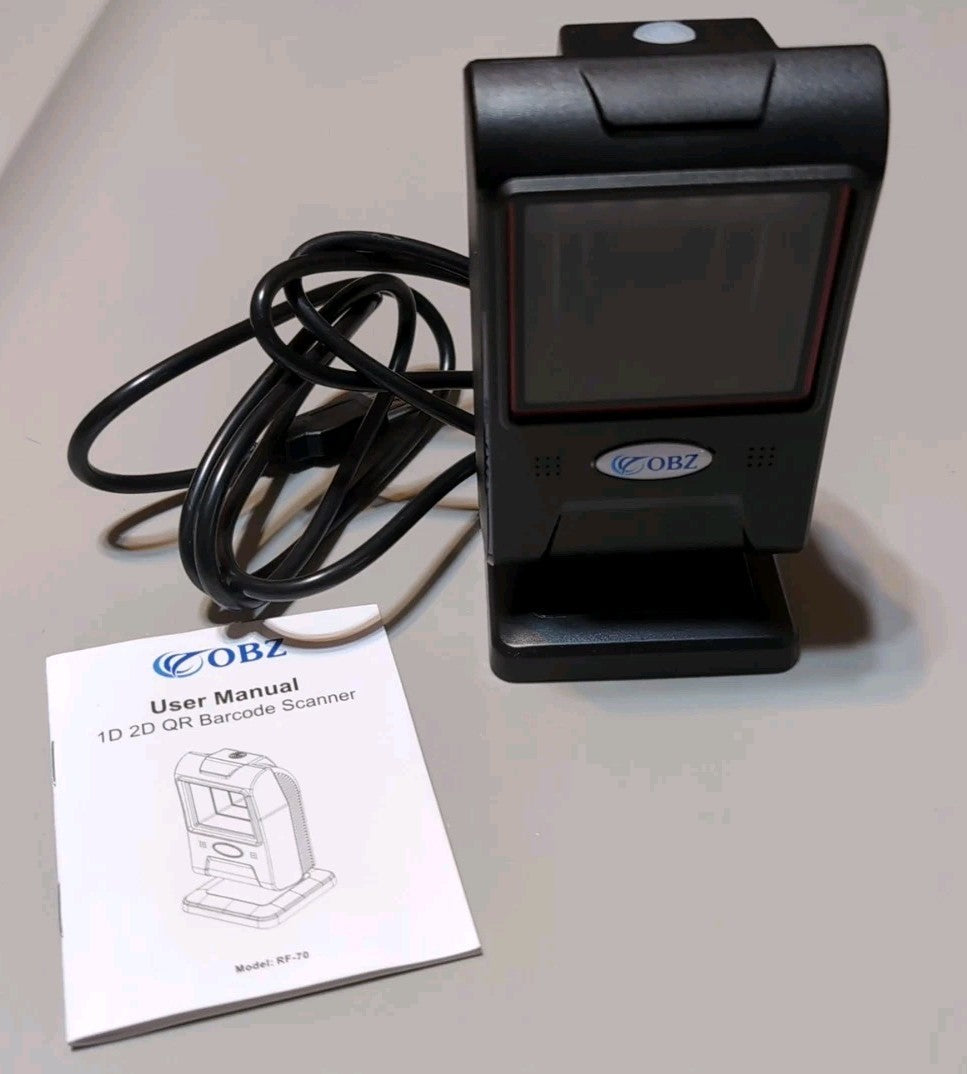 1D 2D Desktop Barcode Scanner Automatic Reader for Android Windows Computer POS