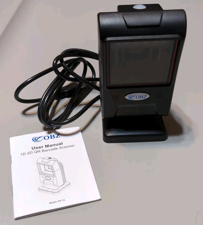 1D 2D Desktop Barcode Scanner Automatic Reader for Android Windows Computer POS