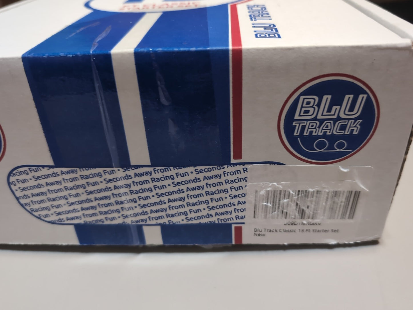 Blu Track Classic 15 Ft Starter Set - 2 Lane wide Flexible Hot Wheels Track