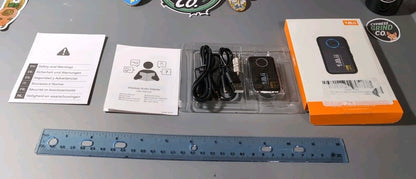 1Mii ML100Pro LDAC Bluetooth 5.3 Aux Adapter Receiver Car Home 10H Battery