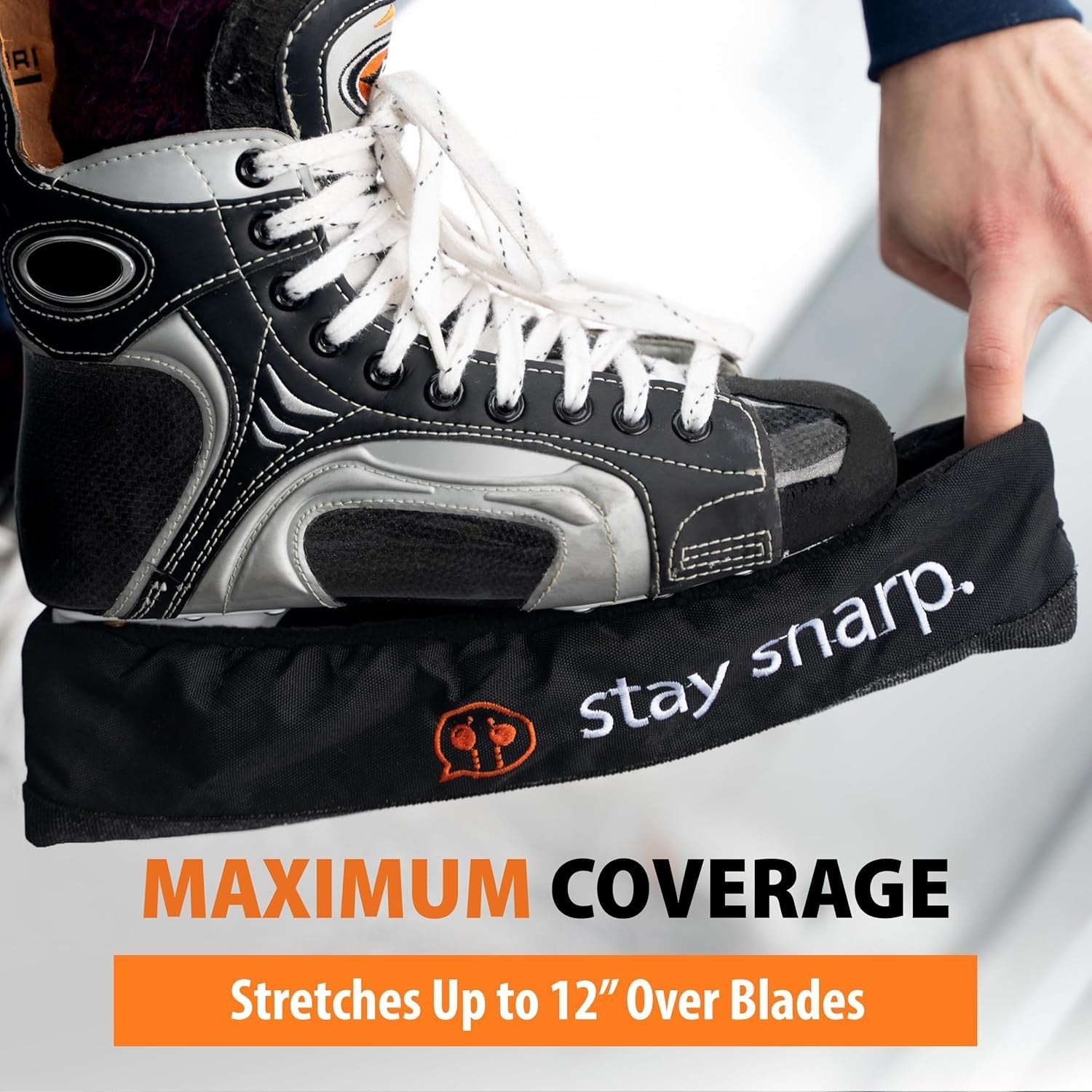 Ice Hockey Skate Guards Soakers Youth Size Y6–4.5 | Stay Sharp Blade Covers