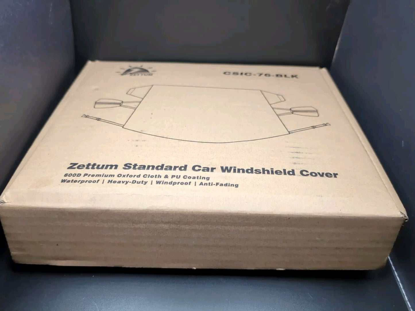 Car Windshield Cover for Ice & Snow for Most Car, Truck, SUV, and Van 70x50 Inch
