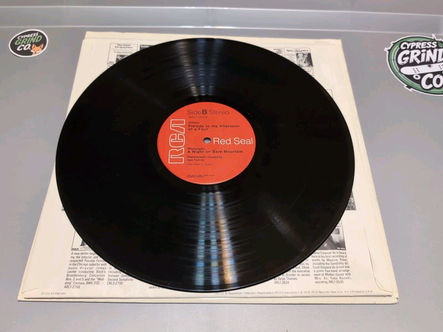 Tomita -  Firebird LP - RCA Red Seal ARL1-1312 - Ambient Electronic 1976 VG+