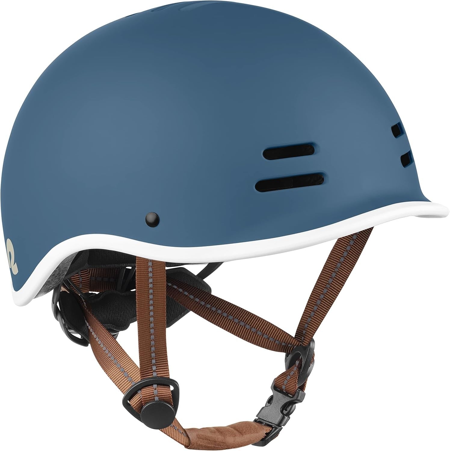Retrospec Remi Kids Bike Helmet Youth 49-53cm Matte Navy Visor (Small)