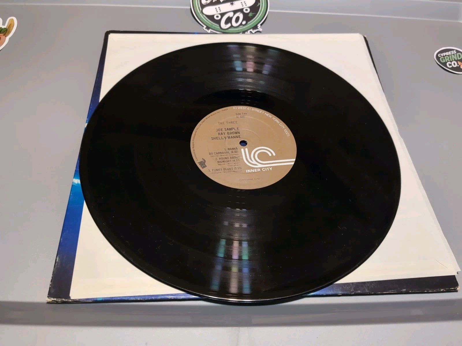 THE THREE, SAMPLE BROWN MANNE - AUDIOPHILE LP EW-10001