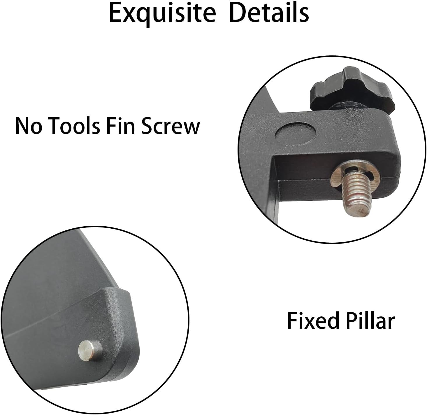 Paddleboard Fin - Easy Install, Screw-in Design, Detachable Sup Fin Replacement