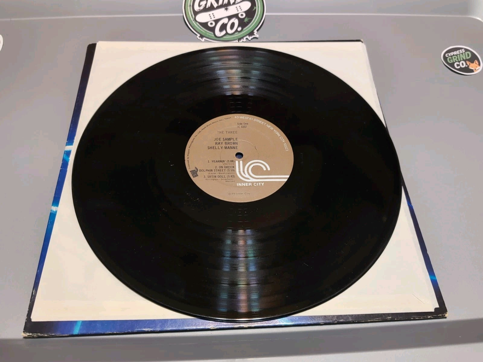 THE THREE, SAMPLE BROWN MANNE - AUDIOPHILE LP EW-10001