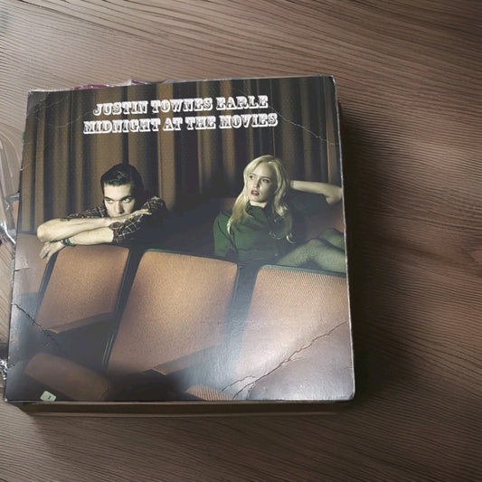 Midnight at the Movies by Earle, Justin Townes (Record, 2009) Bent Sleeve