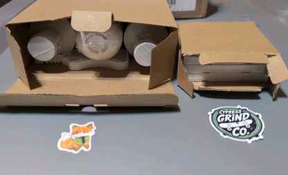 GLACIER FRESH LT1000PC Water Filter + LT120F Air Filter (3+3 Pack) NSF Certified