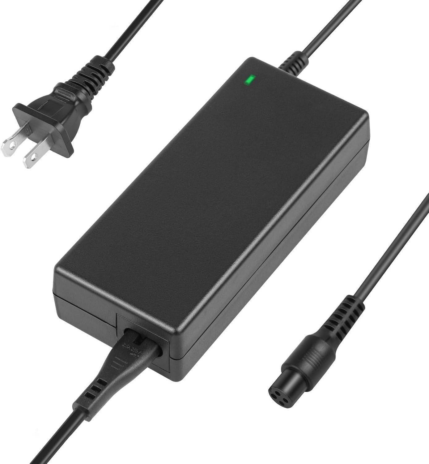 4 Prong Scooter Charger for Segway Ninebot S/S-MAX/Mini lite/Mini PRO, 63V 1.1A