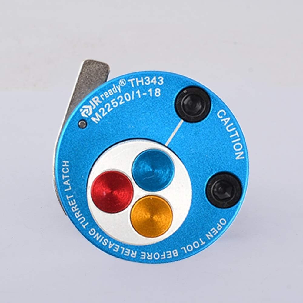 JRready TH343 Turret Head For AS22520/1-01 Series Crimp Tools | DEUTSCH Contacts